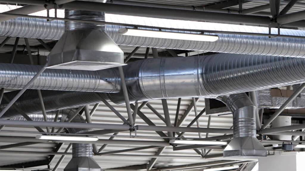 Ventilation pipes of an air condition